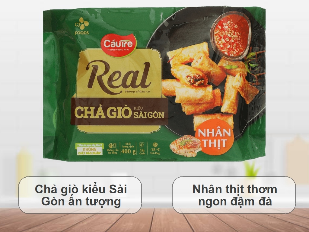 Ch gi Real nh n th t C u Tre 400g