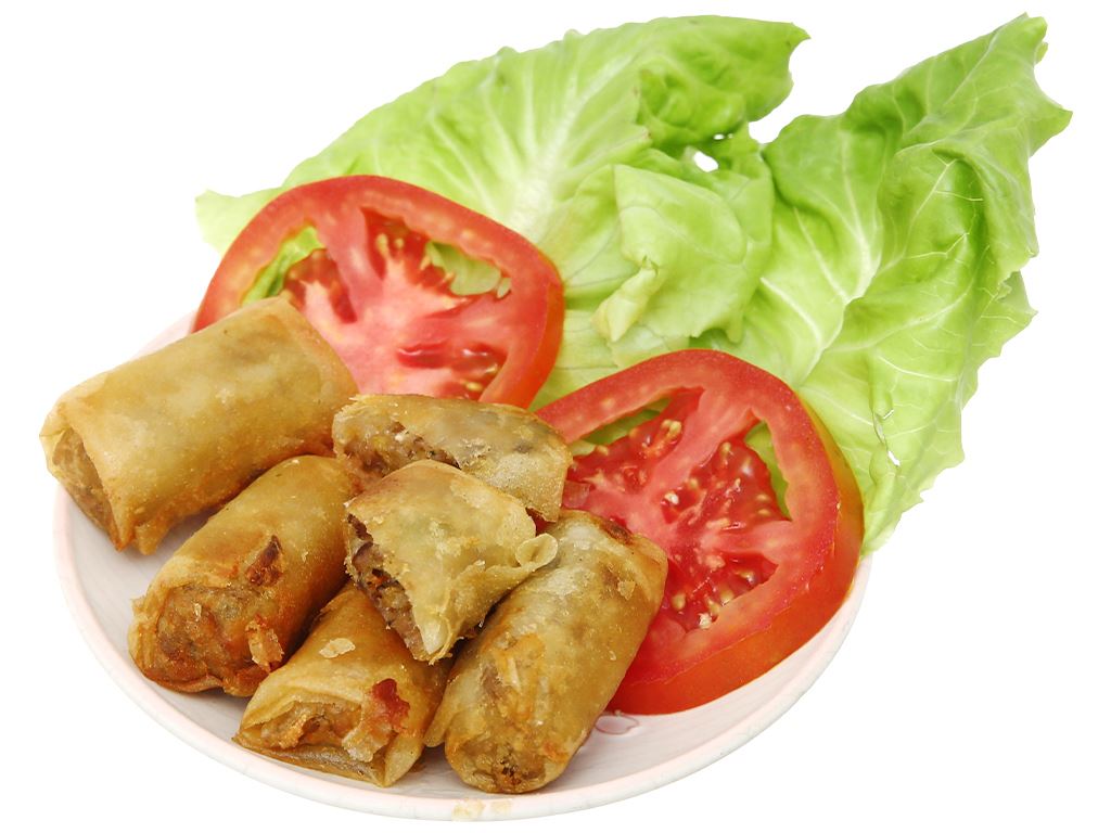 Chả giò chay cao cấp Trần Gia hộp 500g 7
