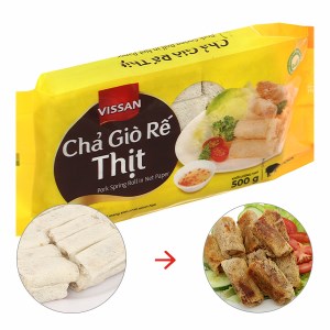 Chả giò rế thịt Vissan gói 500g