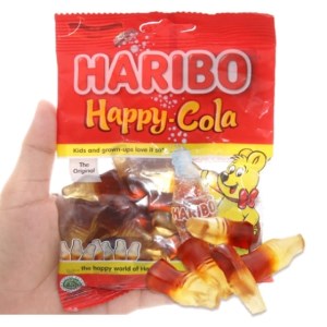 Kẹo dẻo Haribo Happy Cola gói 80g