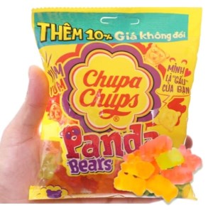 Kẹo dẻo hương trái cây tổng hợp Chupa Chups Panda Bears gói 90g