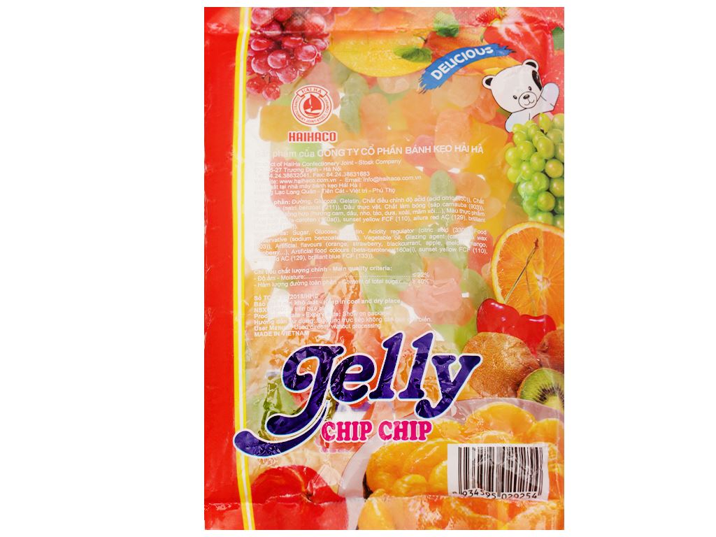 Kẹo Dẻo Hải Hà Jelly Chip Gói 175G Giá Tốt Tại Bách Hoá Xanh