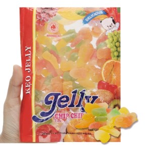 Kẹo dẻo Hải Hà Jelly Chip gói 175g