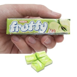 Kẹo mềm vị táo Miniyum Frutty Midi thanh 25g