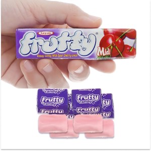 Kẹo mềm vị cherry Miniyum Frutty Midi thanh 25g