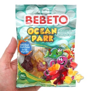 Kẹo dẻo Ocean Park Bebeto gói 80g