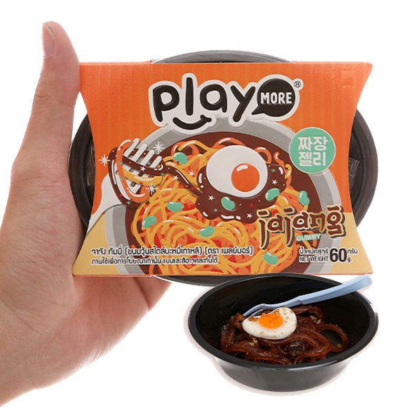 Kẹo dẻo mì Jajang Play More 60g