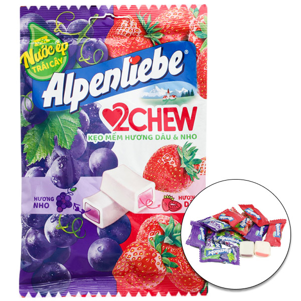 Kẹo trái cây Alpenliebe 2Chew 84g