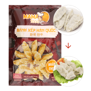 Bánh xếp Hàn Quốc nhân thịt Mama Food gói 175g