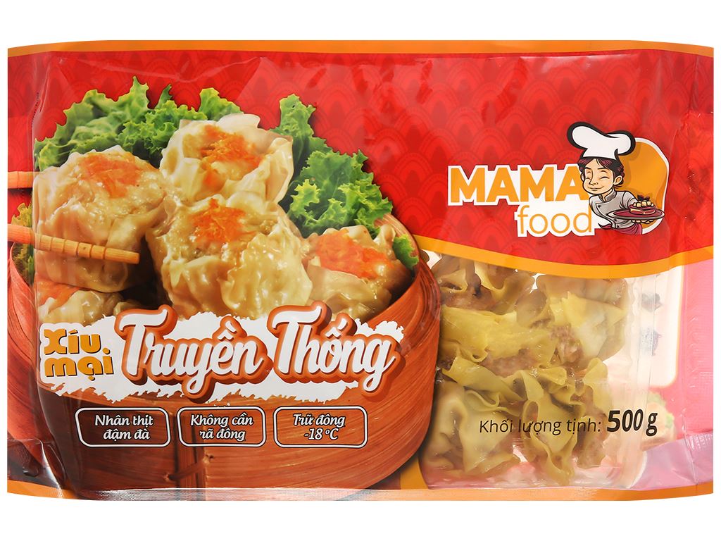 Xíu mại Mama Food gói 500g 3