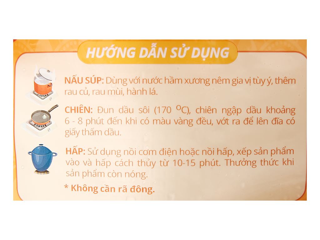Há cảo mini Mama Food gói 500g 4