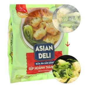 Súp hoành thánh nhân tôm Cầu Tre gói 350g