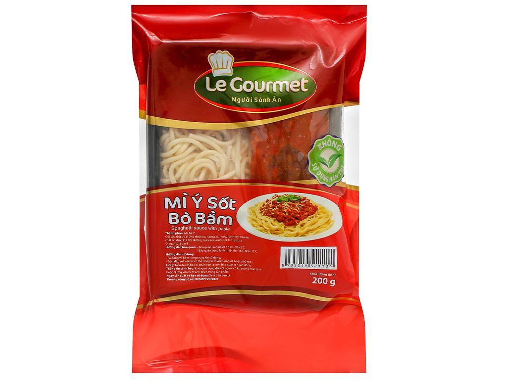 Mì ý sốt bò bằm Le Gourmet 200g 1