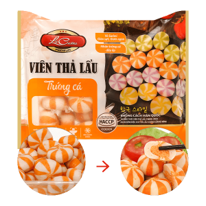 Viên thả lẩu trứng cá La Cusina 500g