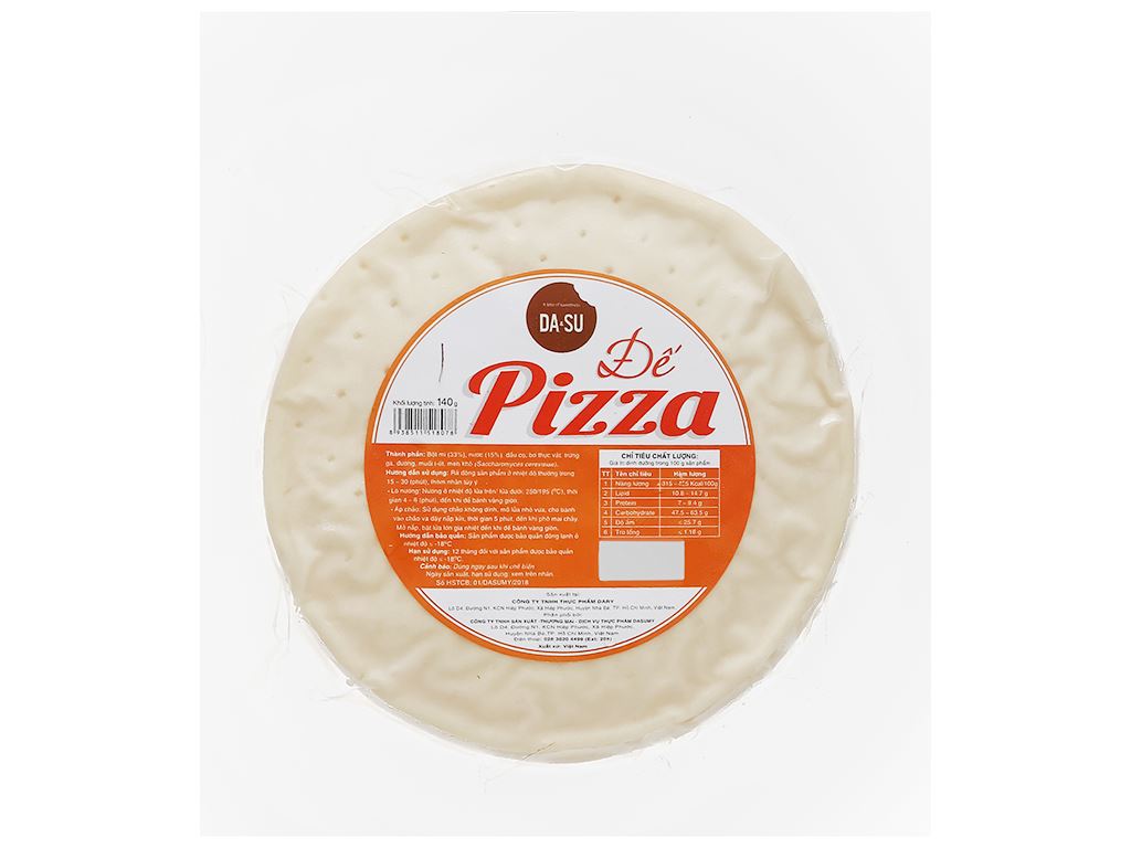 COMBO ĐẾ BÁNH PIZZA KÈM SỐT TẠI ABBY STORE