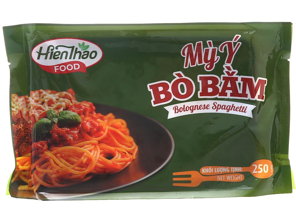 Mì ý sốt bò bằm Hiền Thảo gói 250g 1