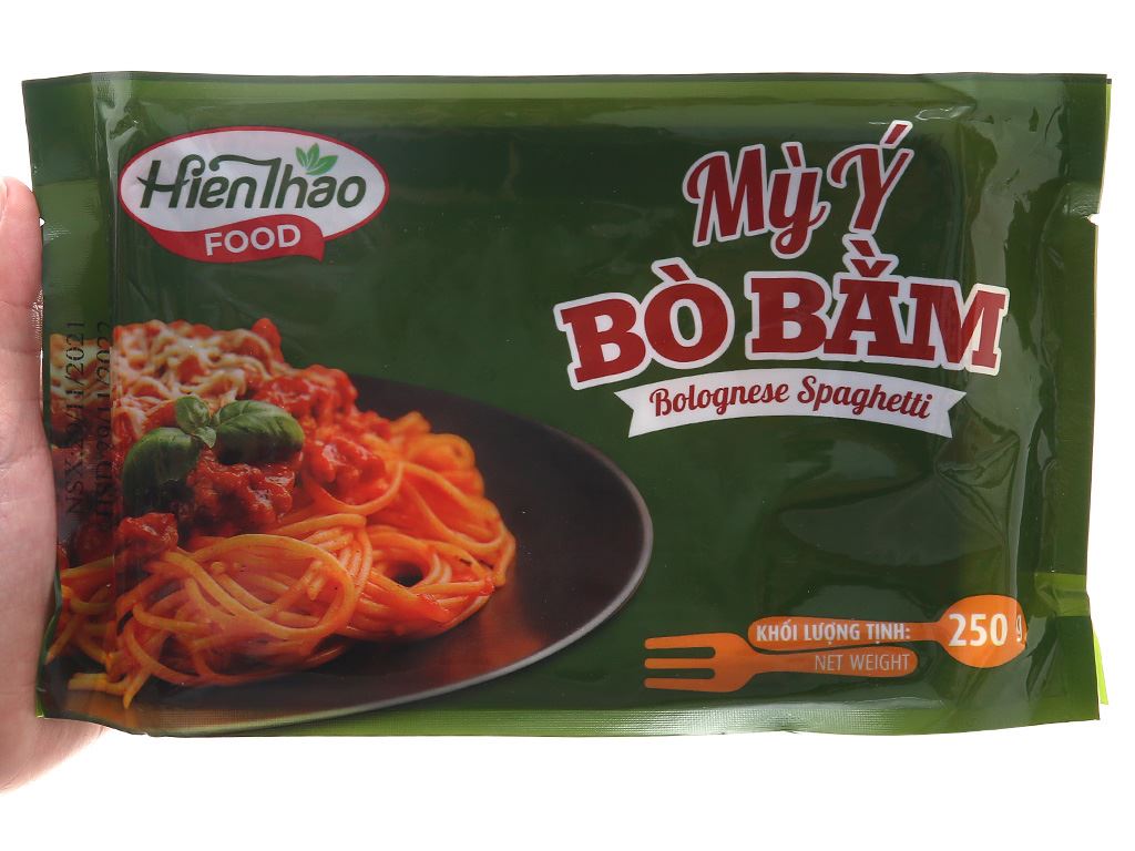 Mì ý sốt bò bằm Hiền Thảo gói 250g 5