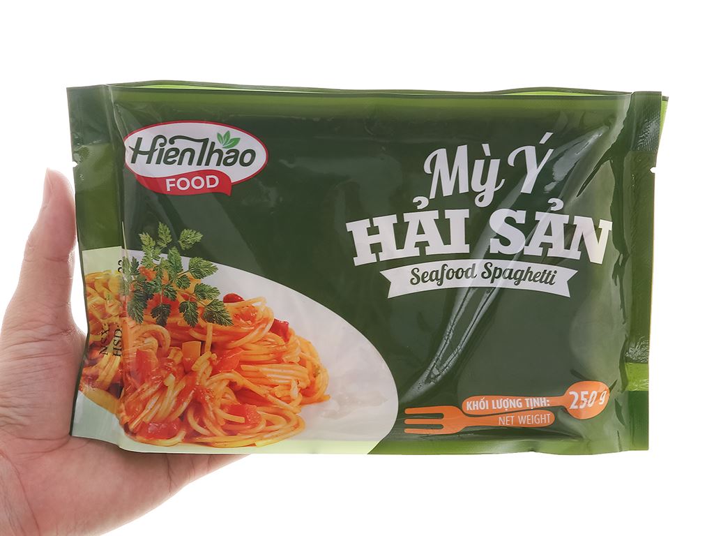 Mì ý hải sản Hiền Thảo gói 250g 11