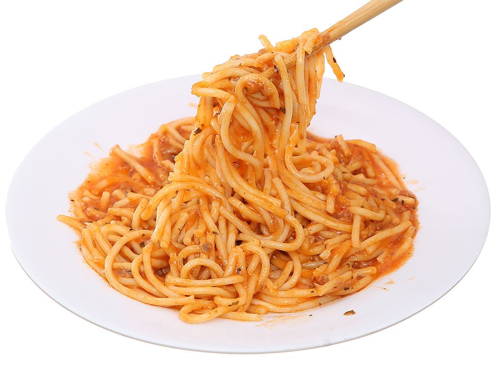 Mì spaghetti bò bằm xúc xích LC FOODS gói 270g 9