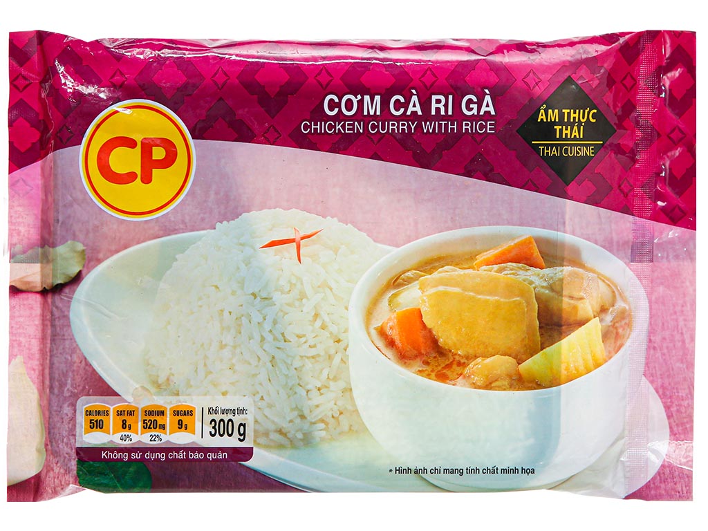Mua cơm cà ri gà C.P khay 300g chất lượng cao tại Bách hóa XANH