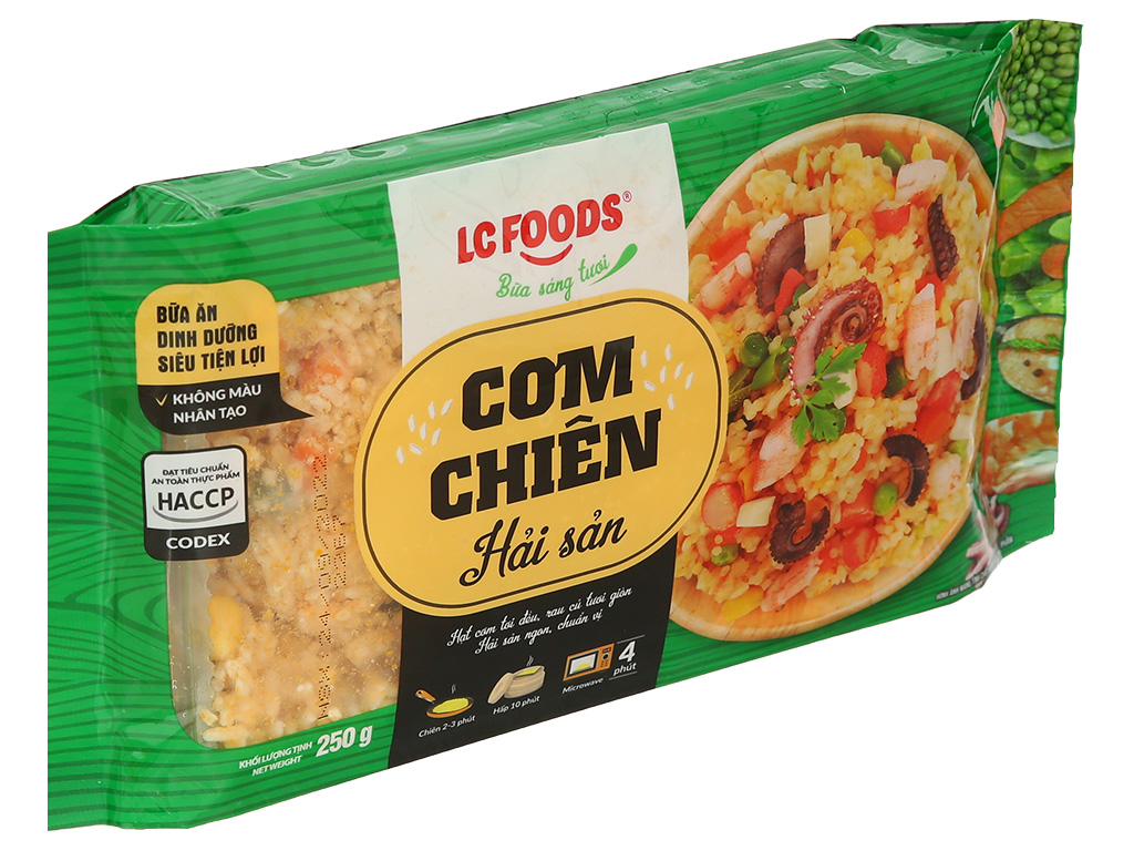 Cơm chiên hải sản LC FOODS gói 250g 1