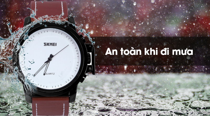 Đồng hồ Nam Skmei SK-1208 có hệ số chống nước 3 ATM Đồng hồ Nam Skmei SK-1208 có hệ số chống nước 3 ATM