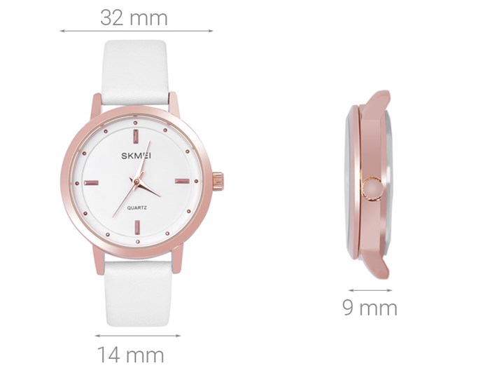 Đồng hồ Nữ Skmei SK-1457 Màu Trắng