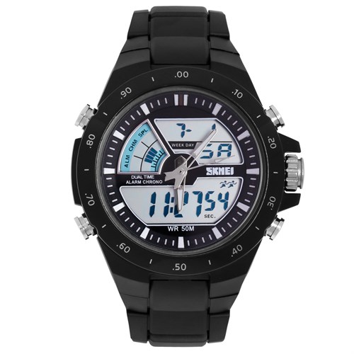 Đồng hồ Nam Skmei SK-1016 Màu Đen - Đỏ
