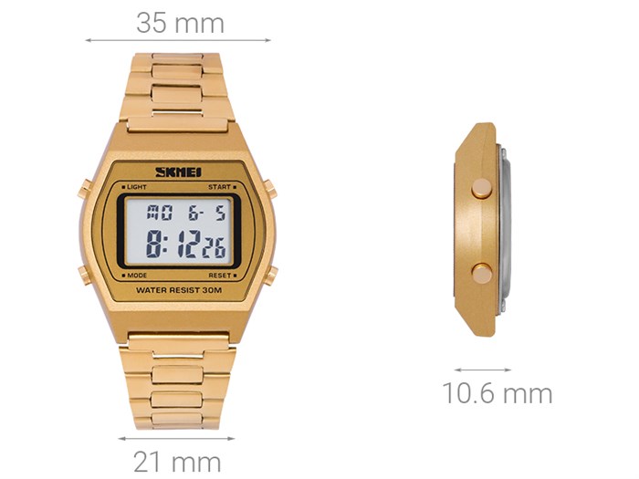Đồng hồ Nữ Skmei SK-1328 Màu Vàng đồng