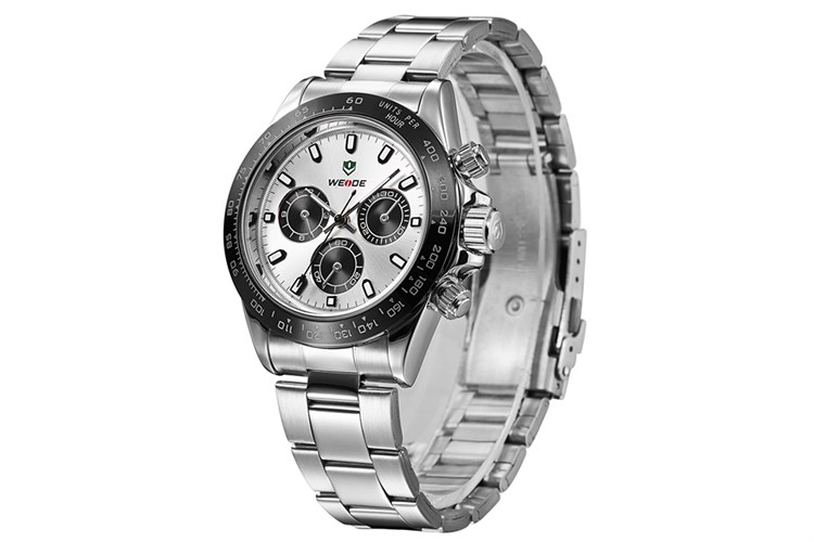 Đồng hồ Nam Weide WH3309-2C Màu Bạc