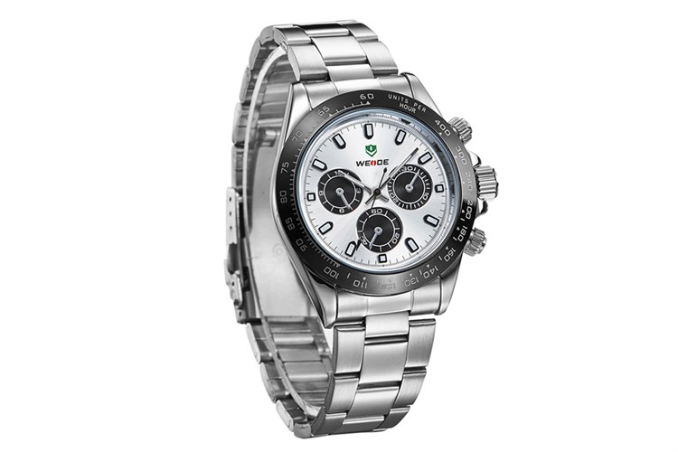 Đồng hồ Nam Weide WH3309-2C Màu Bạc