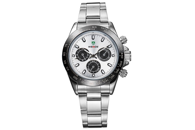 Đồng hồ Nam Weide WH3309-2C Màu Bạc