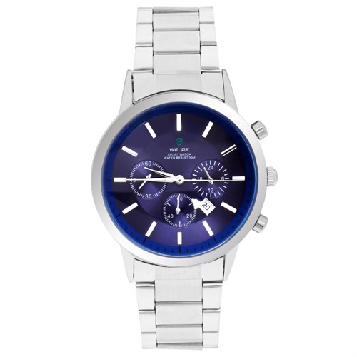 Đồng hồ Nam Weide WH3312-3C Màu Bạc