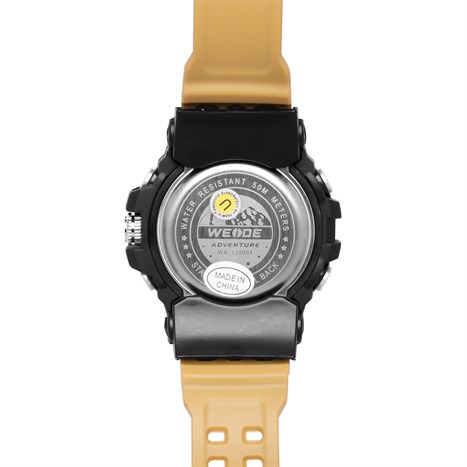 Đồng hồ Nam Weide WA3J8001-5C Màu Đen - nâu