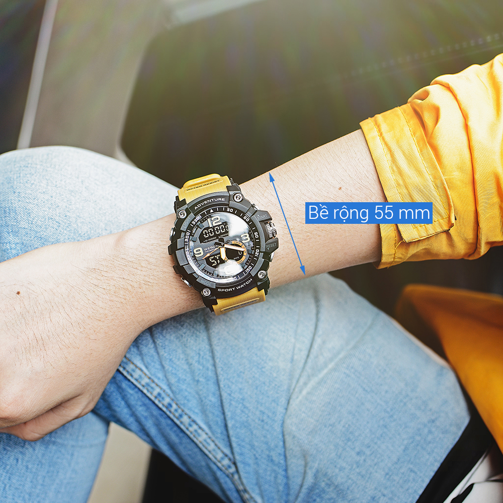 Đồng hồ Nam Weide WA3J8001-5C