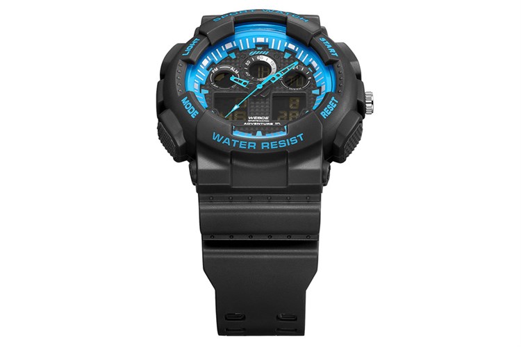 Đồng hồ Nam Weide WA3J8003-3C Màu Đen - xanh dương