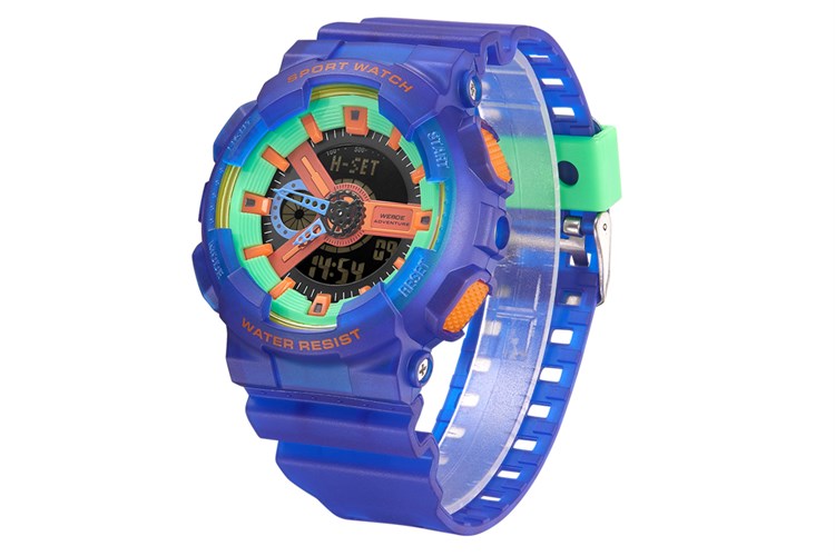 Đồng hồ Nam Weide WA3J8004-6C Màu Xanh Dương