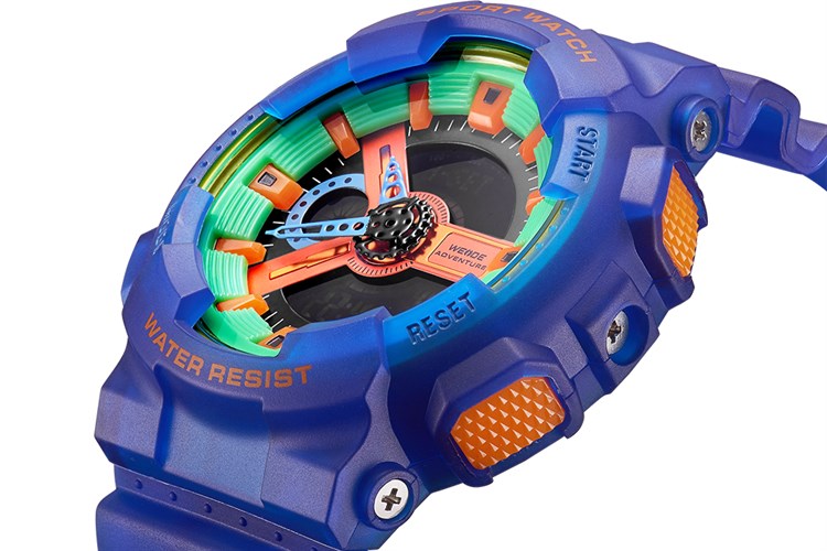 Đồng hồ Nam Weide WA3J8004-6C Màu Xanh Dương