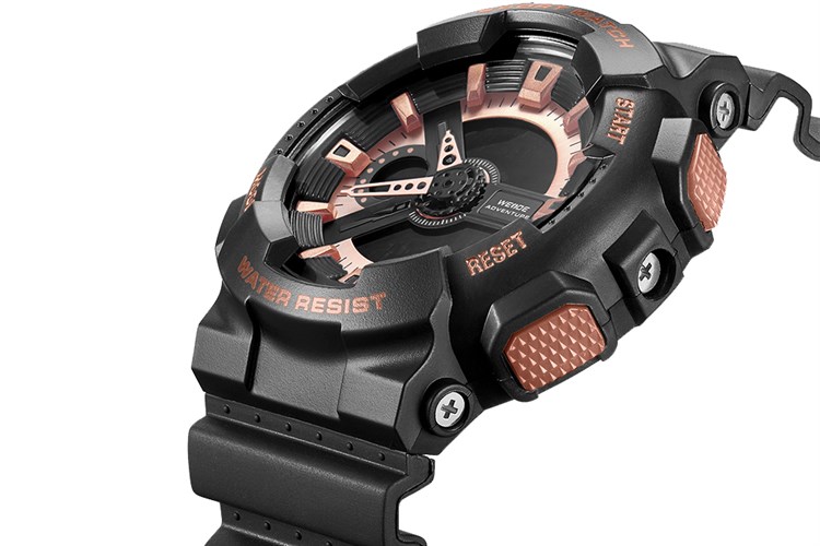 Đồng hồ Nam Weide WA3J8004-8C Màu Đen