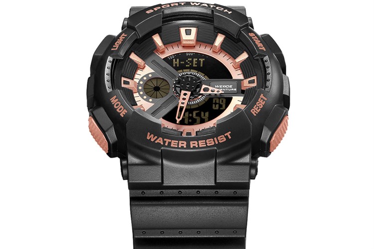 Đồng hồ Nam Weide WA3J8004-8C Màu Đen