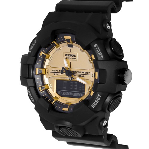 Đồng hồ Nam Weide WA3J8006-4C Màu Đen