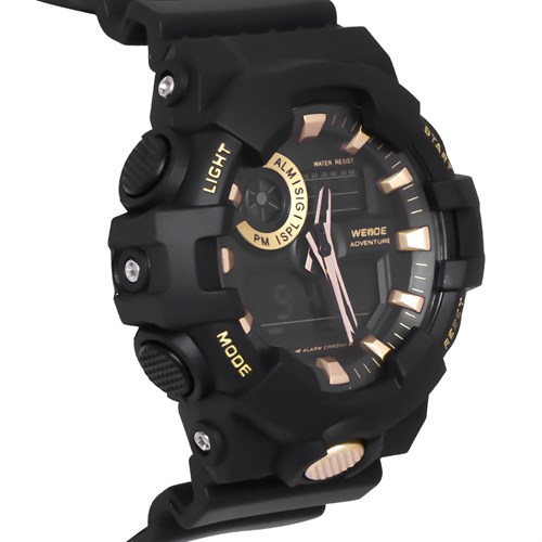 Đồng hồ Nam Weide WA3J8007-3C Màu Đen