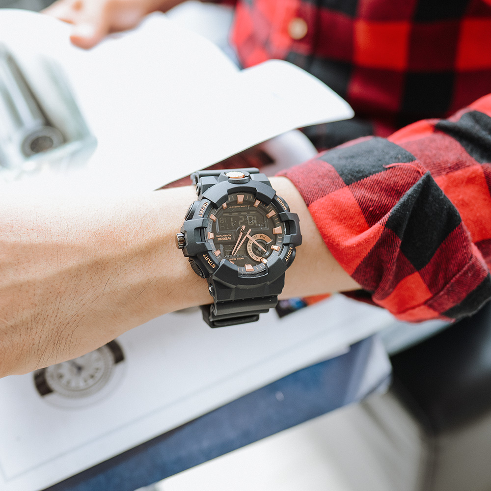 Đồng hồ Nam Weide WA3J8007-3C