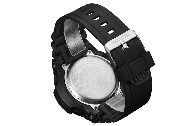 Đồng hồ Nam Weide WA3J8009-5C Màu Đen - Đỏ