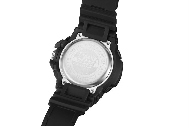 Đồng hồ Nam Weide WA3J8009-5C Màu Đen - Đỏ