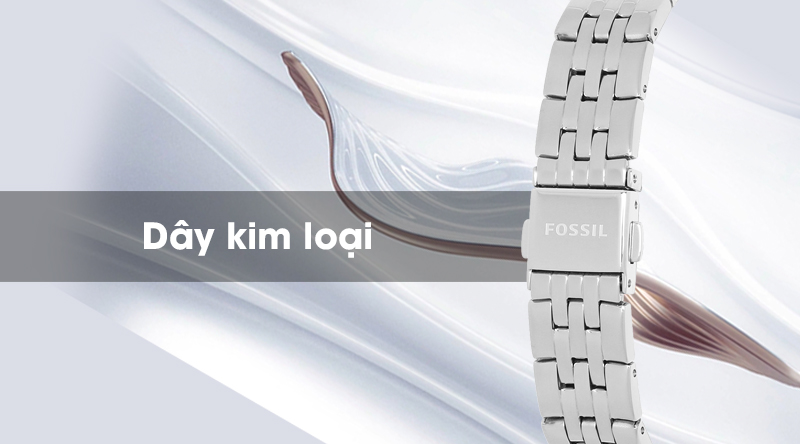 Đồng hồ nữ Fossil ES3433 có dây đeo chống ăn mòn Đồng hồ nữ Fossil ES3433 có dây đeo chống ăn mòn
