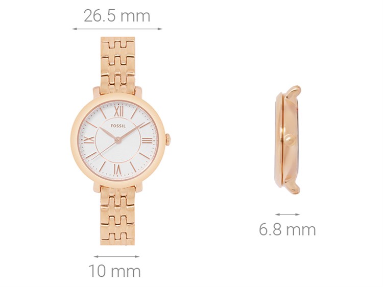 Đồng hồ FOSSIL 26.5 mm Nữ ES3799 Màu Vàng Hồng