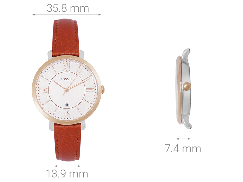 Đồng hồ FOSSIL 35.8 mm Nữ ES3842 Màu Cam