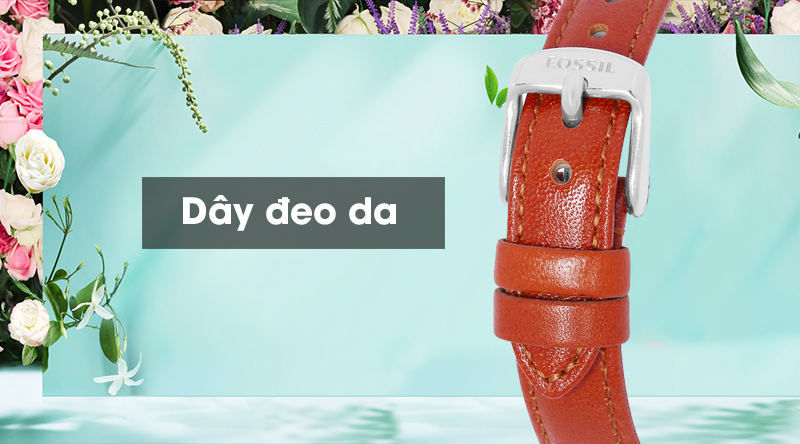 Đồng hồ Nữ Fossil ES3842 với dây đeo nhẹ nhàng, êm ái. Đồng hồ Nữ Fossil ES3842 với dây đeo nhẹ nhàng, êm ái.