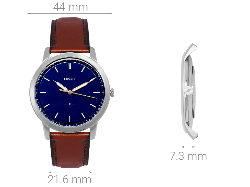 Đồng hồ FOSSIL 44 mm Nam FS5304 Màu Nâu